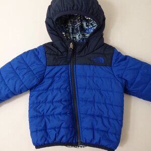 The North Face Perrito Reversible Water Repellent Hooded Jacket, Size 12-18 Mos